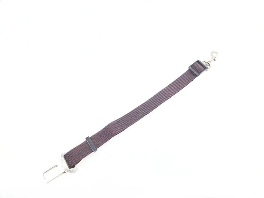 Keep Your Pet Safe and Secure: Adjustable Car Seat Belt for Dogs and Cats - Durable Nylon Harness with Easy Clip